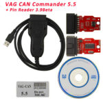 VAG CAN Commander 5.5 + PIN olvasó, kilóméteróra korrekció